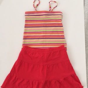 💜SALE 3 for $15💜Set Cute Top and Skort💜Si 6/7